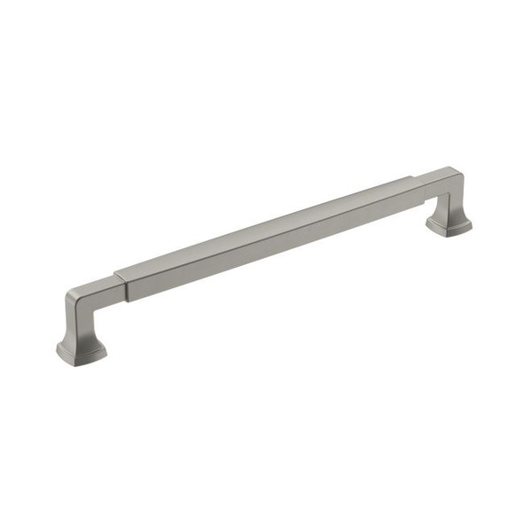 Amerock BP36890G10 Stature 8-13/16" Center to Center Cabinet Pull Satin Nickel Finish