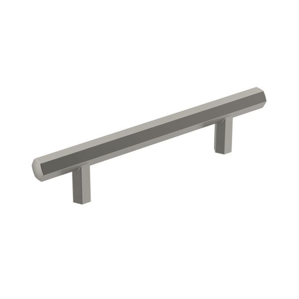 Amerock BP36873G10 Caliber 3-3/4" Center to Center Cabinet Pull Satin Nickel Finish Amerock BP36873G10 Caliber 3-3/4" Center to Center Cabinet Pull Satin Nickel Finish