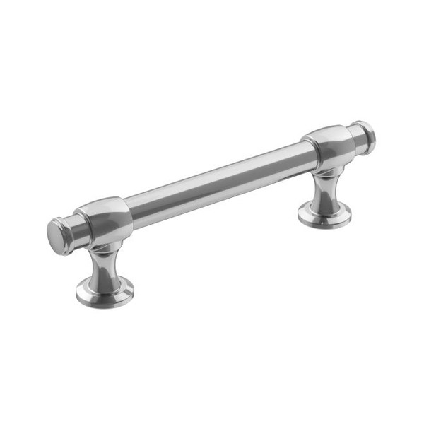 Amerock BP3676626 Winsome 3-3/4" Center to Center Cabinet Pull Bright Chrome Finish
