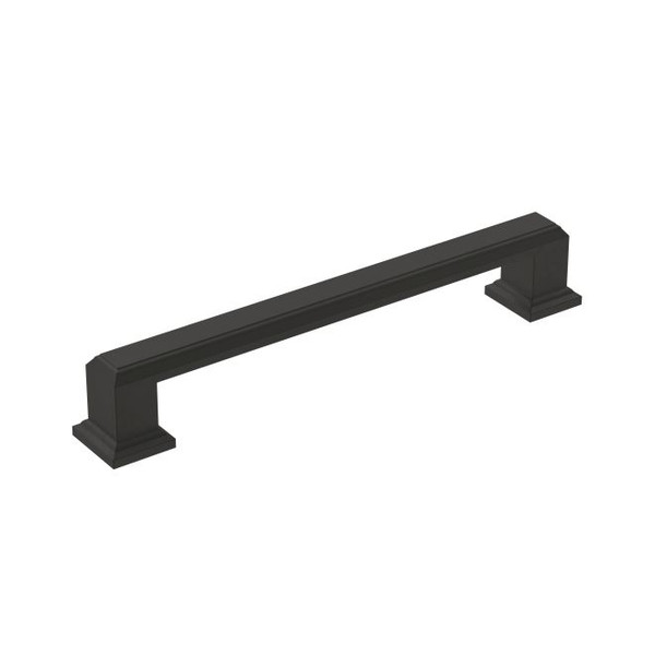 Amerock BP36760FB Appoint 5-1/16" Center to Center Cabinet Pull Matte Black Finish