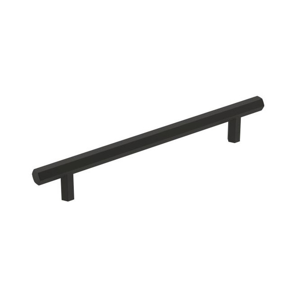 Amerock BP36875FB Caliber 6-5/16" Center to Center Cabinet Pull Matte Black Finish Amerock BP36875FB Caliber 6-5/16" Center to Center Cabinet Pull Matte Black Finish