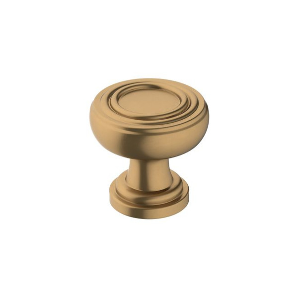 Amerock BP36774CZ Ville 1-1/8" Diameter Cabinet Knob Champagne Bronze Finish