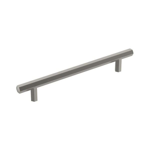 Amerock BP36875G10 Caliber 6-5/16" Center to Center Cabinet Pull Satin Nickel Finish