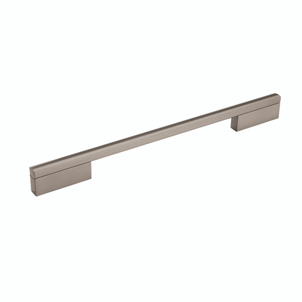 Amerock BP36737BBN Separa Cabinet Pull with 10-1/16" Center to Center Black Satin Nickel Finish