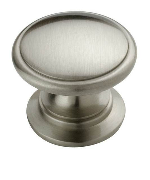 Amerock BP53012G10-15PACK Pack of 15 1-1/4" (32 mm) Diameter Allison Value Cabinet Knob Satin Nickel Finish