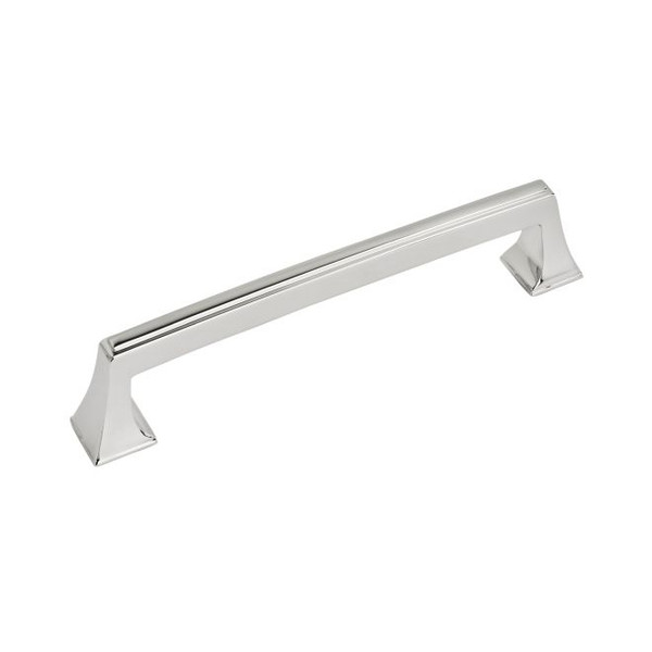 Amerock BP5353026 Mulholland 6-5/16" Center to Center Cabinet Pull Bright Chrome Finish