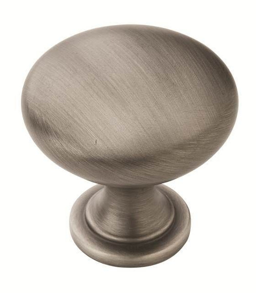 Amerock BP53005AS-10PACK Pack of 10 1-1/4" (32 mm) Diameter Allison Value Cabinet Knob Antique Silver Finish