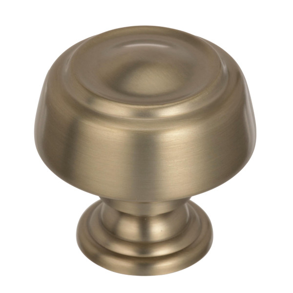 Amerock BP538072BBZ 1-5/8" (41 mm) Diameter Kane Oversized Cabinet Knob Golden Champagne Finish