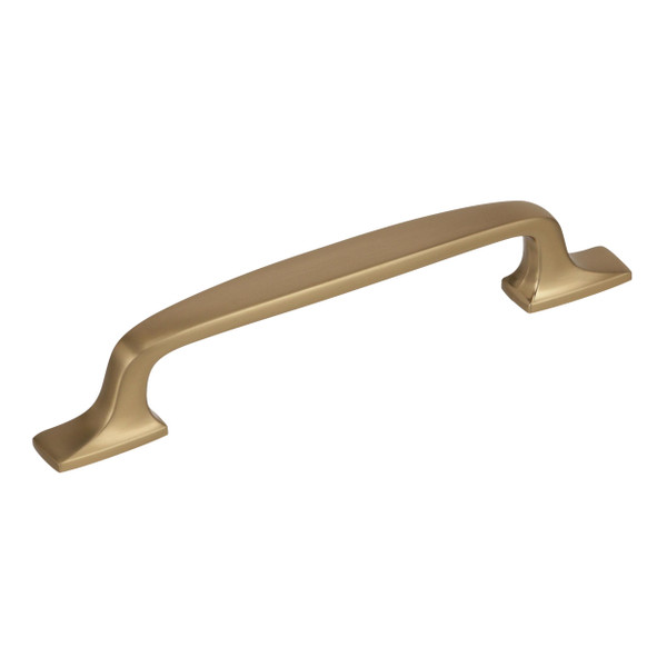 Amerock BP55319BBZ 5-1/16" (128 mm) Center to Center Highland Ridge Cabinet Pull Golden Champagne Finish