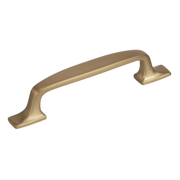 Amerock BP55317BBZ 3-3/4" (96 mm) Center to Center Highland Ridge Cabinet Pull Golden Champagne Finish