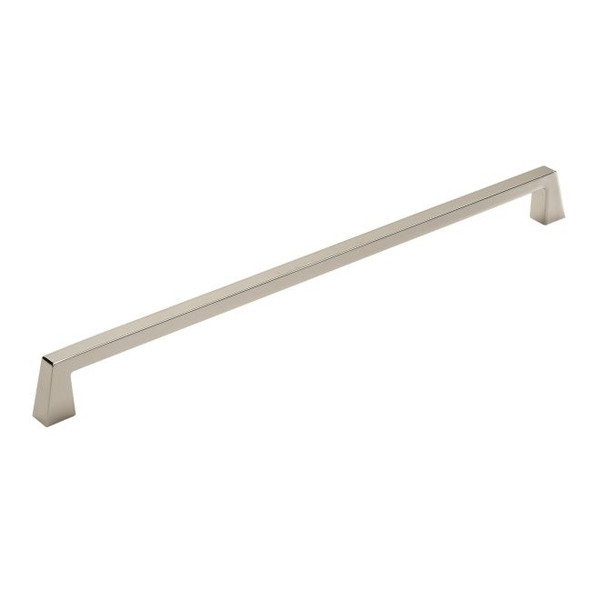 Amerock BP55281PN 18" (457 mm) Center to Center Blackrock Appliance Pull Polished Nickel Finish
