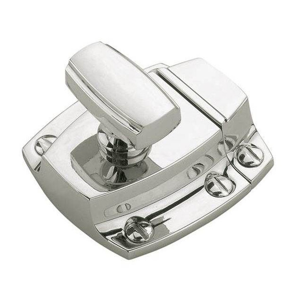 Amerock BP55315PN 1-7/8" (48 mm) Highland Ridge Cabinet Latch Bright Nickel Finish