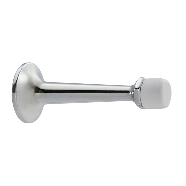 GEO DS300R-PC 3" Rigid Door Stop Polished Chrome Finish