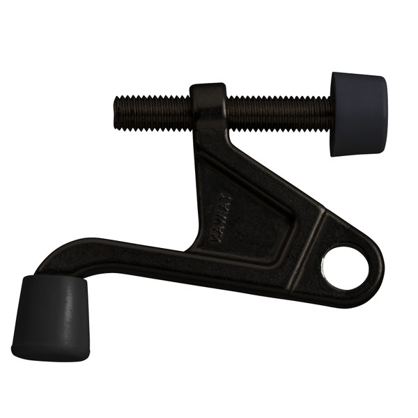 GEO DSHPHD-MB Heavy Duty Hinge Pin Door Stop Matte Black Finish