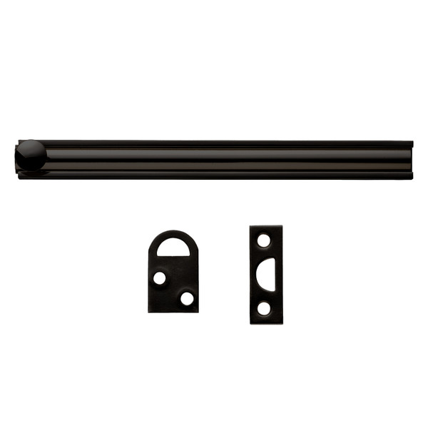 GEO SB6-MB 6" Surface Bolt Matte Black Finish