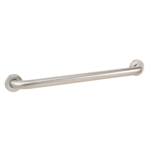 GEO GB24C-SS 24" x 1-1/2" Grab Bar with Concealed Screws Satin Stainless Steel Finish
