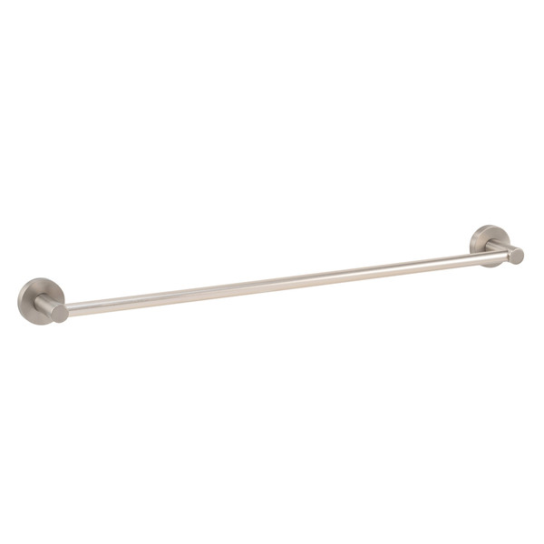GEO GB2458-SN 24" x 5/8" Gibson Towel Bar with 1-3/4" Base Satin Nickel Finish