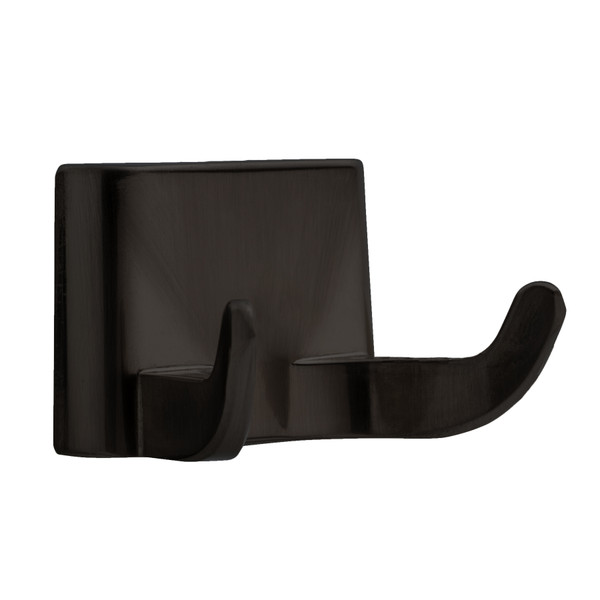 GEO OLDRH-MB 1-7/16" x 2-7/16" Olson Double Robe Hook Matte Black Finish GEO OLDRH-MB 1-7/16" x 2-7/16" Olson Double Robe Hook Matte Black Finish