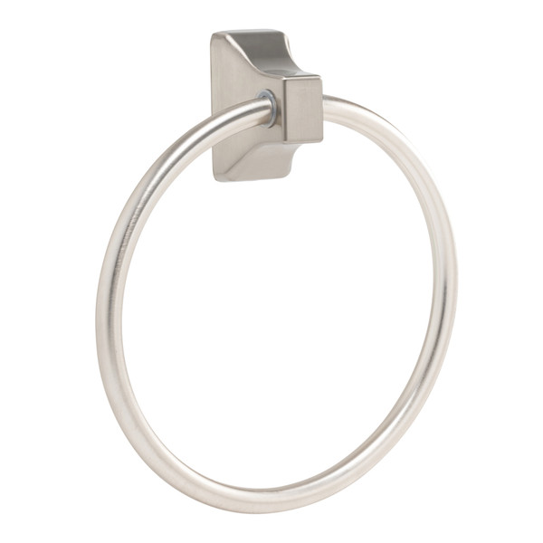 GEO OLMTR-SN 6" Olson Metal Towel Ring Satin Nickel Finish GEO OLMTR-SN 6" Olson Metal Towel Ring Satin Nickel Finish