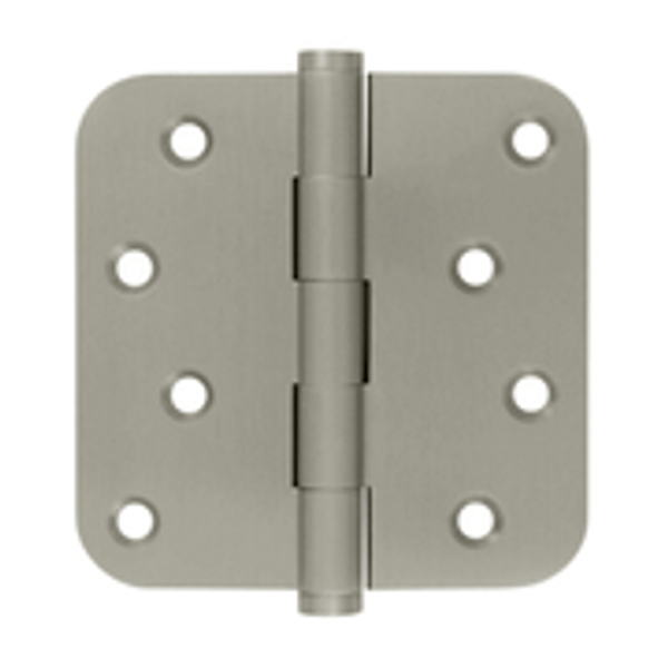 Don-Jo RPB74040-58-652 US26D Satin Chrome Plated, Clear Coated 4" 5/8 Radius Residential Hinge