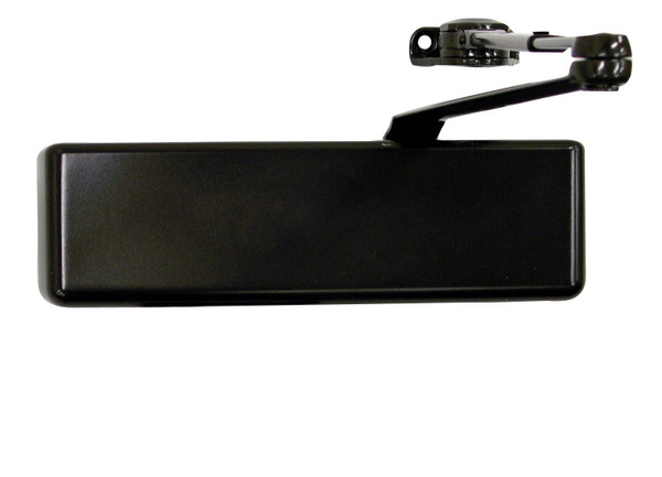 LCN 4031HDKBRZ Heavy Duty Universal Hold Open Adjustable 1-4 Door Closer with TBSRT Thru Bolts 695 Dark Bronze Finish