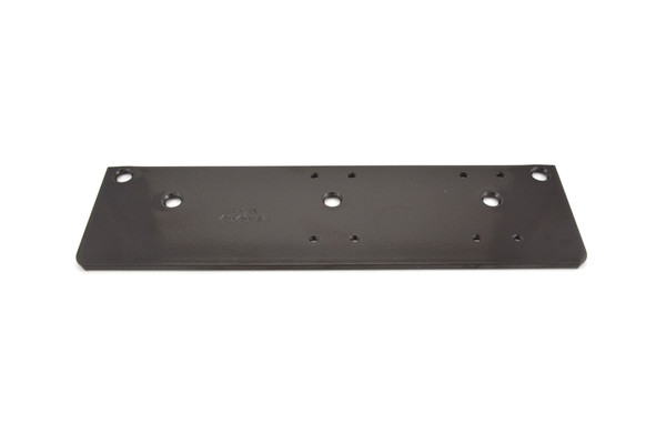 LCN 4040XP18DKBRZ Hinge Side Mount Drop Plate for Top Rail Less Than 3-3/4" for 4040XP Series 695 Dark Bronze Finish