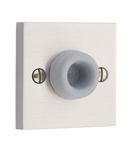Emtek 2255-US15 Satin Nickel Wall Bumper with Your Choice of Rosette