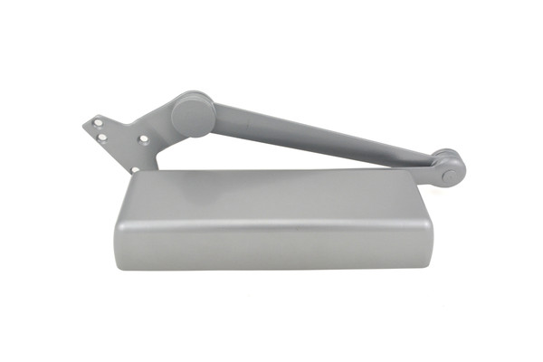 LCN 4116EDAALRH Right Hand Size 6 Parallel Arm Push Side Mounting Regular Door Closer with TBSRT Thru Bolts 689 Aluminum Finish