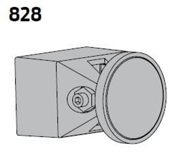 LCN SEM7850828AL Door Armature for SEM7850 689 Aluminum Finish