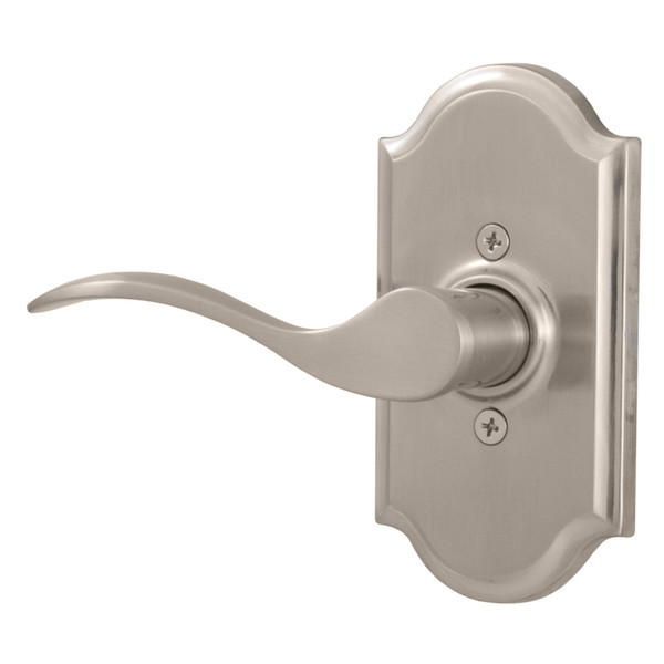 Weslock L1705UN--0020 Left Hand Bordeau Premiere Half Dummy Lock Satin Nickel Finish