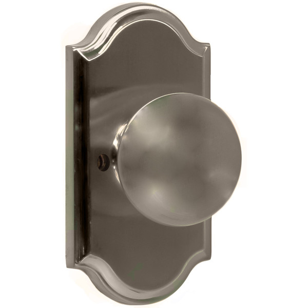 Weslock 01710ININSL20 Impresa Premiere Privacy Lock with Adjustable Latch and Full Lip Strike Satin Nickel Finish