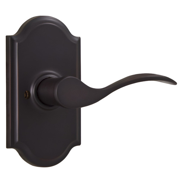 Weslock 01710U1U1SL20 Bordeau Premiere Privacy Lock with Adjustable Latch and Full Lip Strike Oil Rubbed Bronze Finish