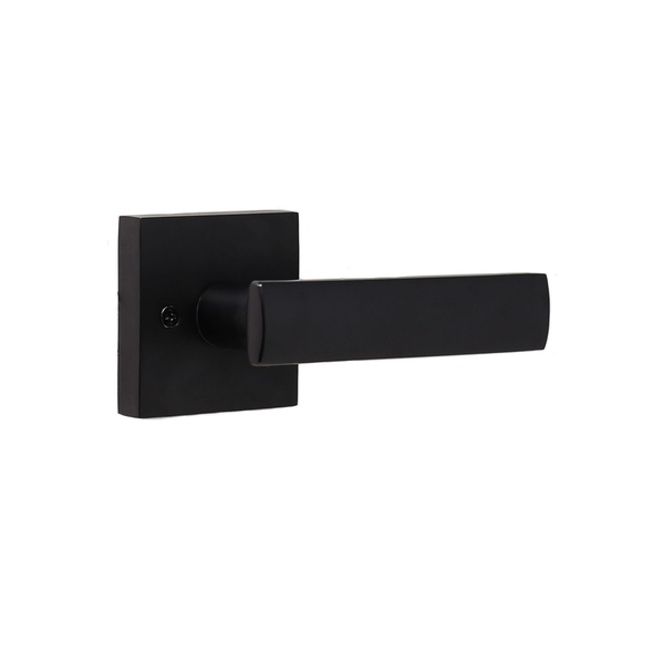 Weslock 0070532--0020 Utica Lever Half Dummy Lock Matte Black Finish