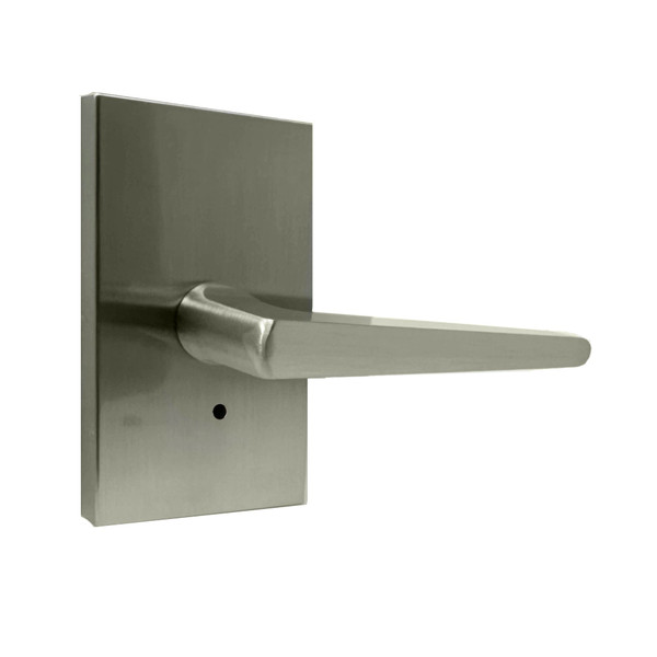 Weslock 009107N7NFR20 Philtower lever Privacy Lock with Rectangle plate Satin Nickel Finish