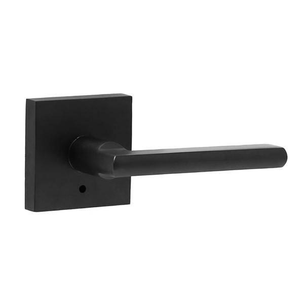 Weslock 007105252SL20 Atlas Lever Privacy Lock with Adjustable Latch and Matte Black Finish