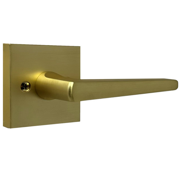 Weslock 0070574--0020 Philtower 1/2 Dummy Lock with a Satin Brass Finish