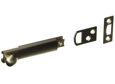 Baldwin 0322.150 Satin Nickel 4” Surface Bolt