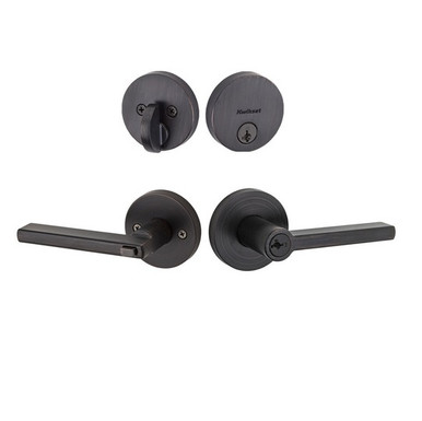 Kwikset 258RDT-740HFLRDT-11P Venetian Bronze Uptown Single