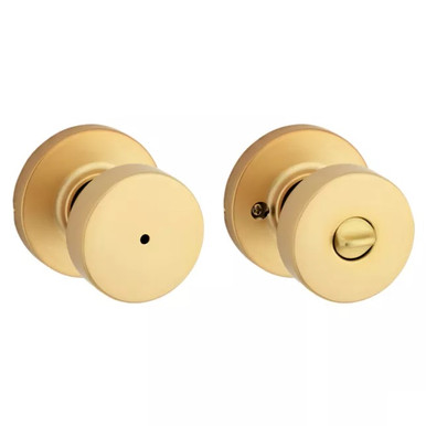 Kwikset 97402-858 Pismo - Pomo Cuadrado De Entrada Con Llave, Color