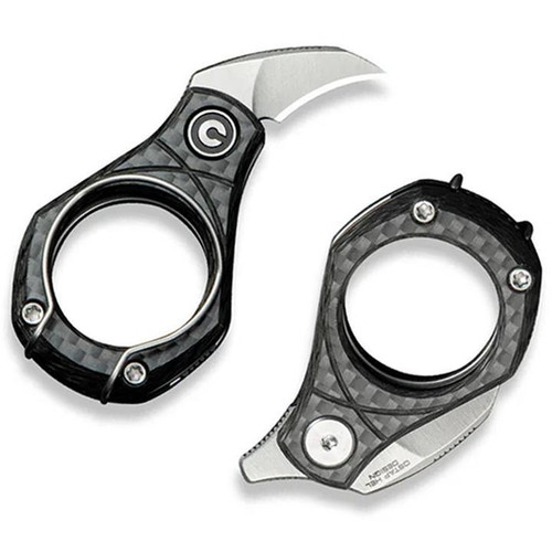 Civivi Pyrus Slip Joint Utility Knife Carbon Fiber Handle