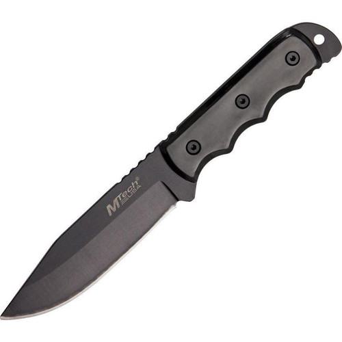 MTech Hunter Black Fixed Blade Knife