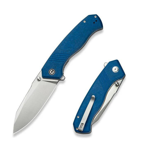 Civivi Placoid Liner‑Lock Knife 14C28N Clip‑Point Blade