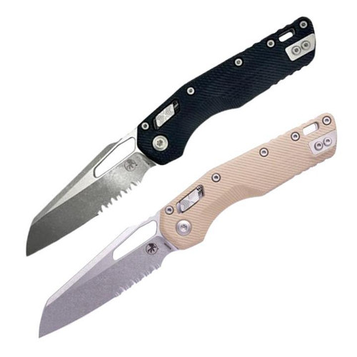 Microtech MSI S/E Fluted – Manual Folding Knife, Single Edge