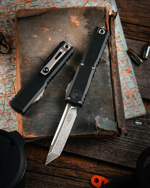 Microtech Ultratech Gen III ZBP T/E Stonewash Standard