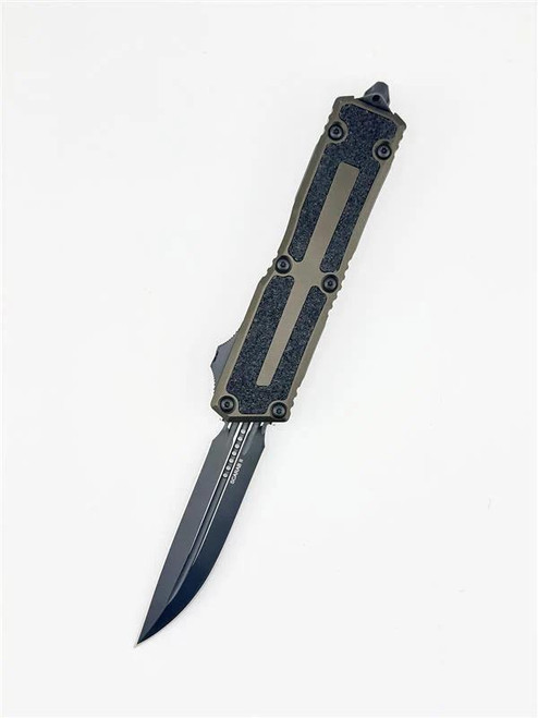 Microtech Scarab II Gen III D/E-S – Double Edge Serrated OTF Automatic Knife