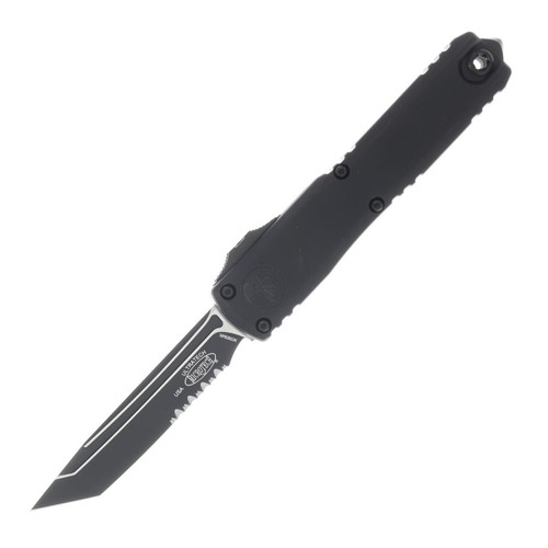 Microtech Ultratech Gen III ZBP – OTF Tactical Knife, 3.55" Partially Serrated Tanto Blade