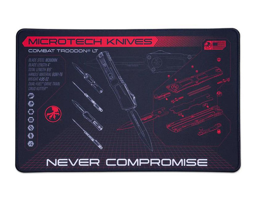 Microtech Knife Maintenance Combat Troodon LT Mats