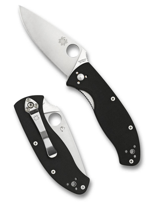 Web Cast Product Spotlight::  Spyderco Tenacious – Plain Edge Blade with G-10 Handle