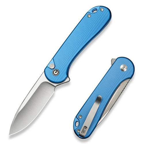 Civivi Button Lock Elementum II Flipper Knife Aluminum Handle