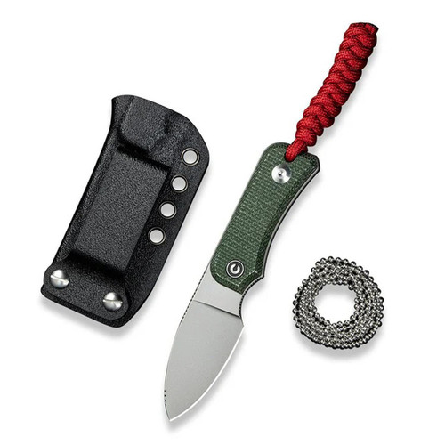 Civivi Baby Banter Fixed Blade Knife Micarta Handle (2.39" Nitro-V Blade)